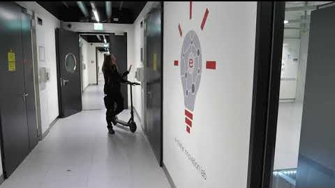 Handvenenscanner an einem Serverraum